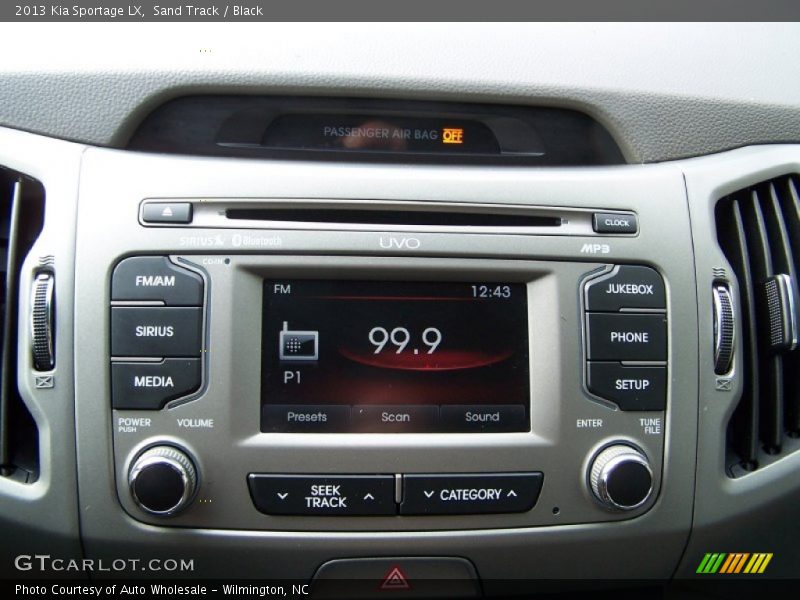 Sand Track / Black 2013 Kia Sportage LX