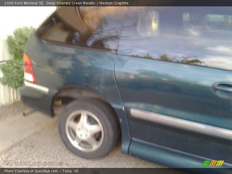 Deep Emerald Green Metallic / Medium Graphite 2000 Ford Windstar SE
