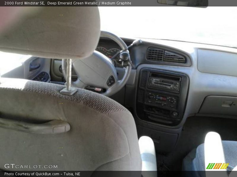 Deep Emerald Green Metallic / Medium Graphite 2000 Ford Windstar SE