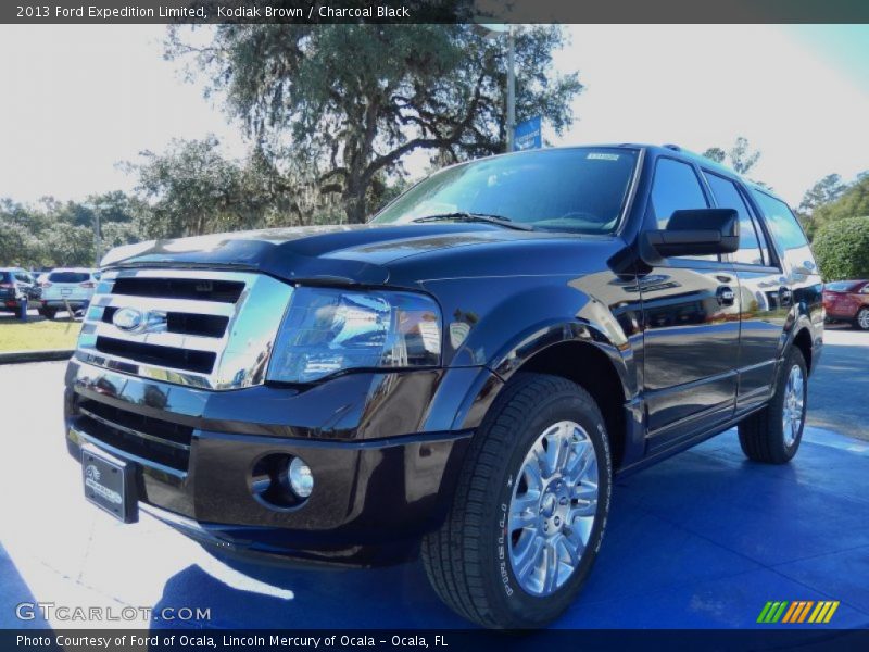 Kodiak Brown / Charcoal Black 2013 Ford Expedition Limited