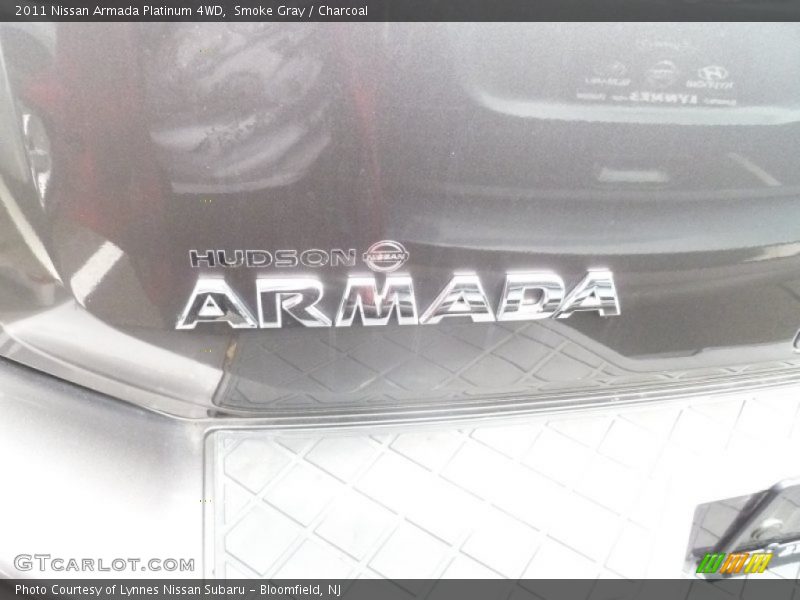 Smoke Gray / Charcoal 2011 Nissan Armada Platinum 4WD