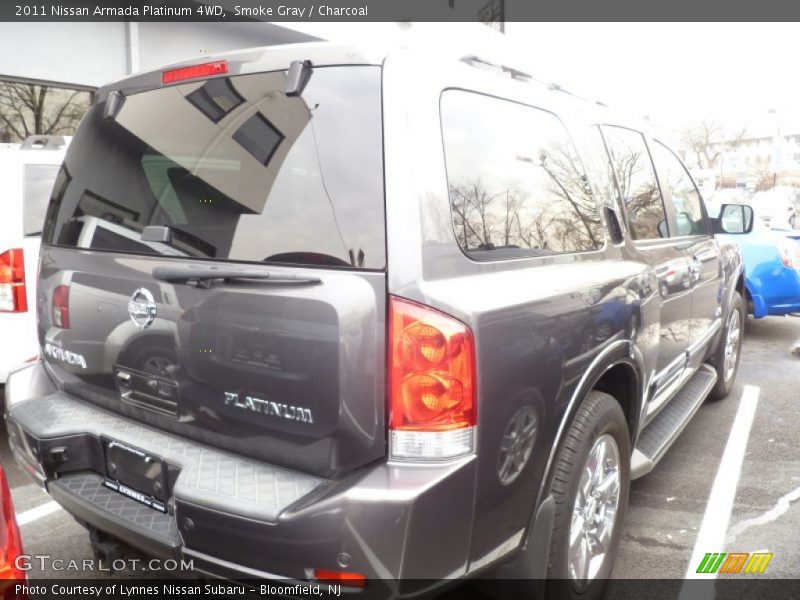Smoke Gray / Charcoal 2011 Nissan Armada Platinum 4WD