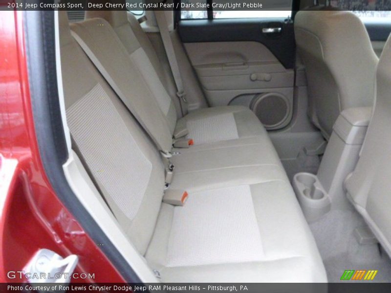 Deep Cherry Red Crystal Pearl / Dark Slate Gray/Light Pebble 2014 Jeep Compass Sport