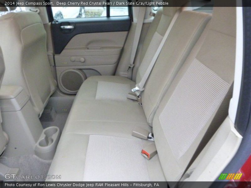 Deep Cherry Red Crystal Pearl / Dark Slate Gray/Light Pebble 2014 Jeep Compass Sport
