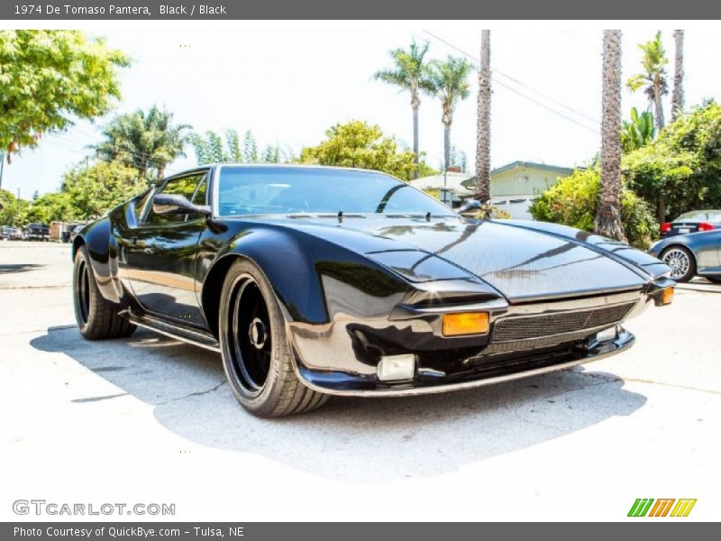 Black / Black 1974 De Tomaso Pantera