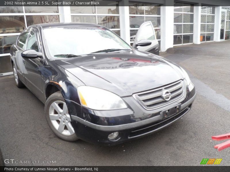 Super Black / Charcoal Black 2002 Nissan Altima 2.5 SL