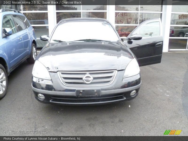 Super Black / Charcoal Black 2002 Nissan Altima 2.5 SL