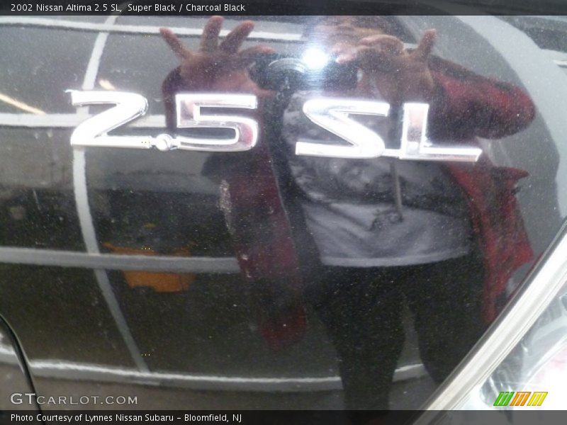 Super Black / Charcoal Black 2002 Nissan Altima 2.5 SL