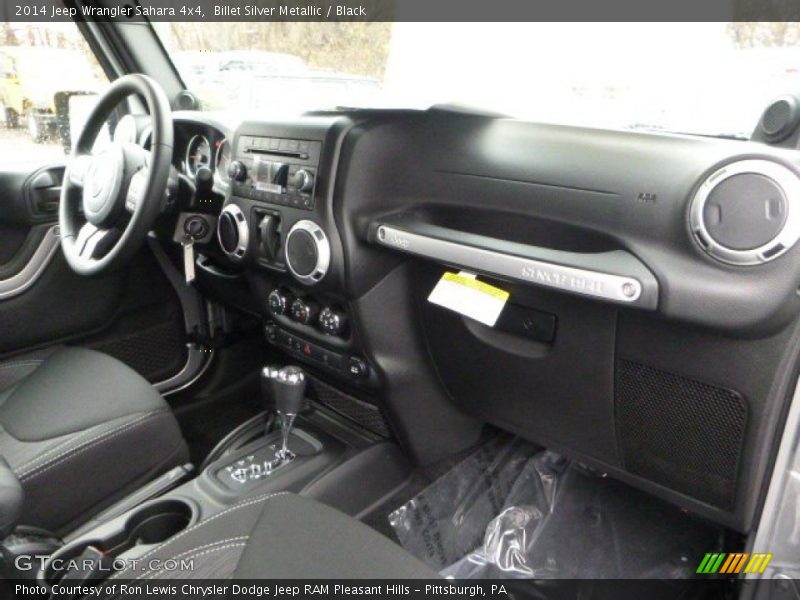 Billet Silver Metallic / Black 2014 Jeep Wrangler Sahara 4x4