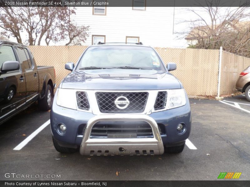 Silverton Blue / Graphite 2008 Nissan Pathfinder SE 4x4