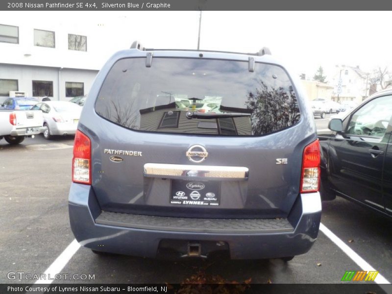 Silverton Blue / Graphite 2008 Nissan Pathfinder SE 4x4