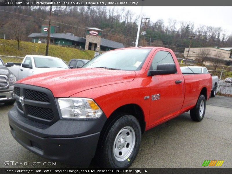 Front 3/4 View of 2014 1500 Tradesman Regular Cab 4x4