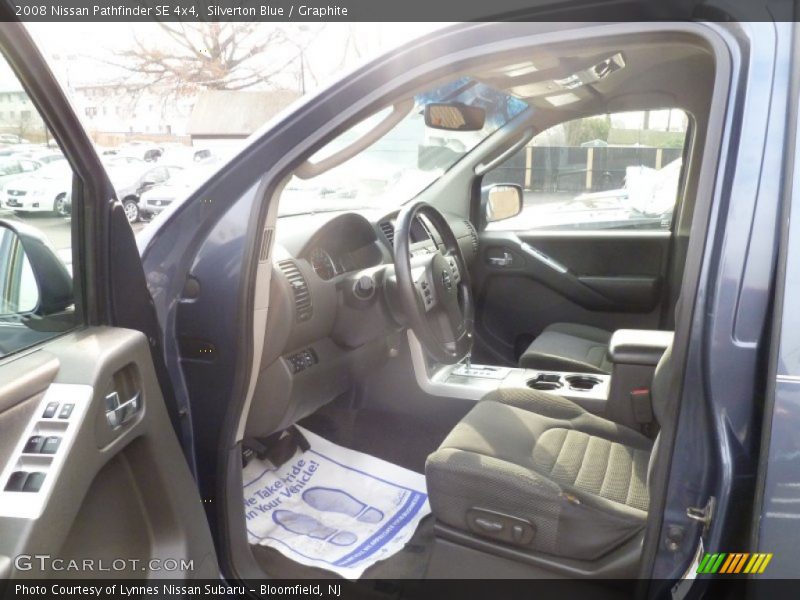 Silverton Blue / Graphite 2008 Nissan Pathfinder SE 4x4
