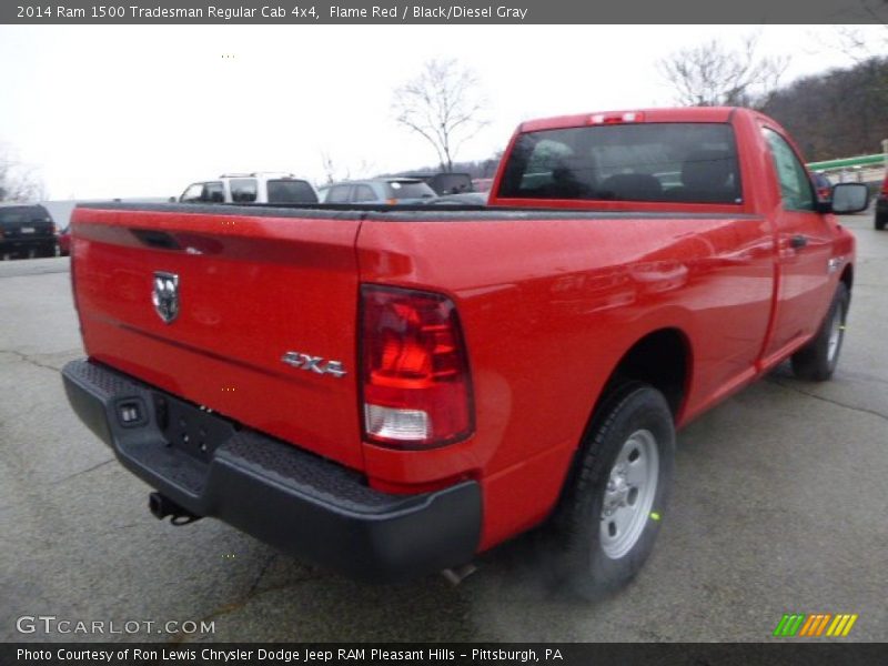  2014 1500 Tradesman Regular Cab 4x4 Flame Red