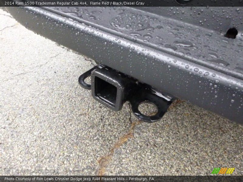 Flame Red / Black/Diesel Gray 2014 Ram 1500 Tradesman Regular Cab 4x4