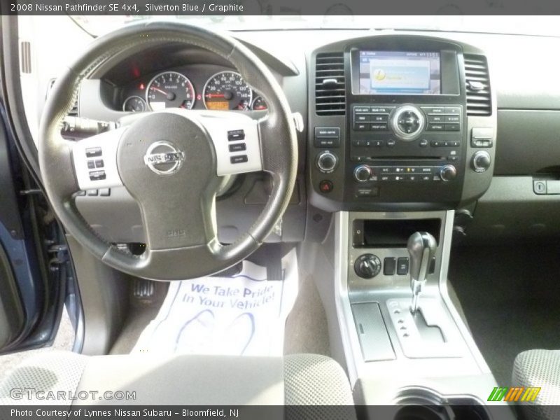 Silverton Blue / Graphite 2008 Nissan Pathfinder SE 4x4