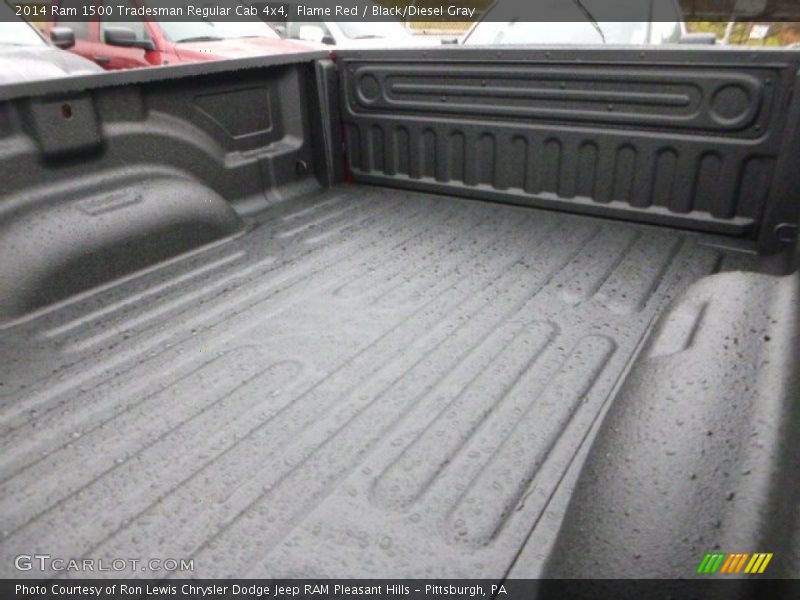 Flame Red / Black/Diesel Gray 2014 Ram 1500 Tradesman Regular Cab 4x4