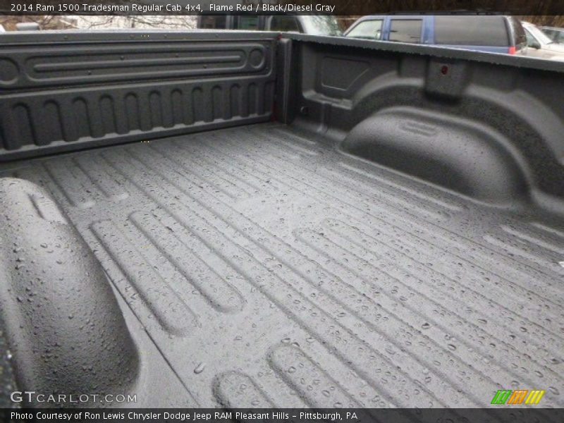 Flame Red / Black/Diesel Gray 2014 Ram 1500 Tradesman Regular Cab 4x4