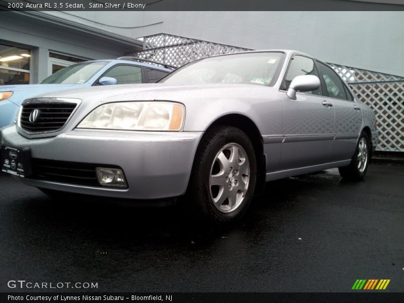 Satin Silver / Ebony 2002 Acura RL 3.5 Sedan
