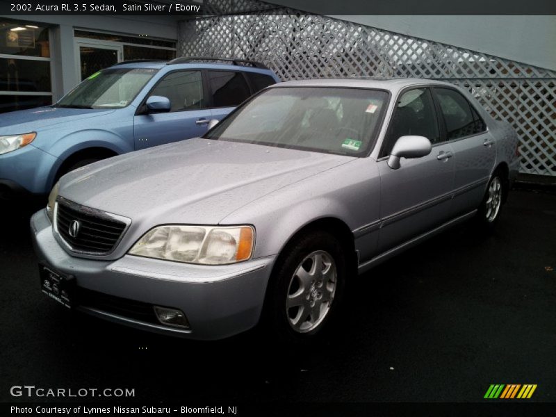 Satin Silver / Ebony 2002 Acura RL 3.5 Sedan