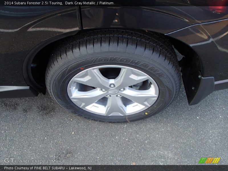 Dark Gray Metallic / Platinum 2014 Subaru Forester 2.5i Touring
