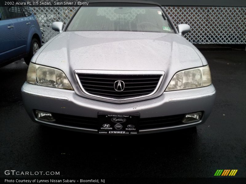 Satin Silver / Ebony 2002 Acura RL 3.5 Sedan