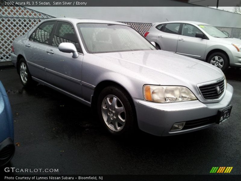 Satin Silver / Ebony 2002 Acura RL 3.5 Sedan