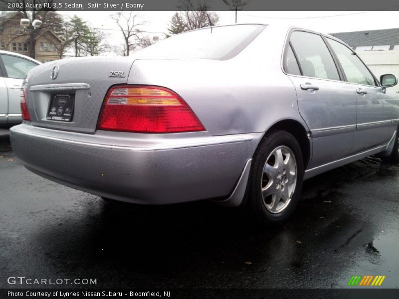 Satin Silver / Ebony 2002 Acura RL 3.5 Sedan