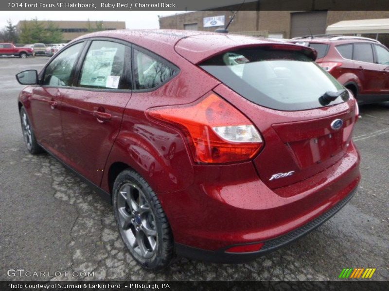 Ruby Red / Charcoal Black 2014 Ford Focus SE Hatchback