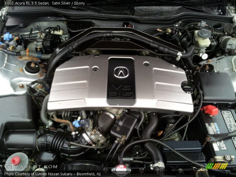 Satin Silver / Ebony 2002 Acura RL 3.5 Sedan