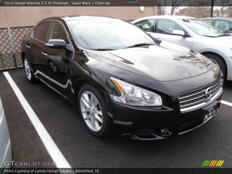Super Black / Charcoal 2010 Nissan Maxima 3.5 SV Premium