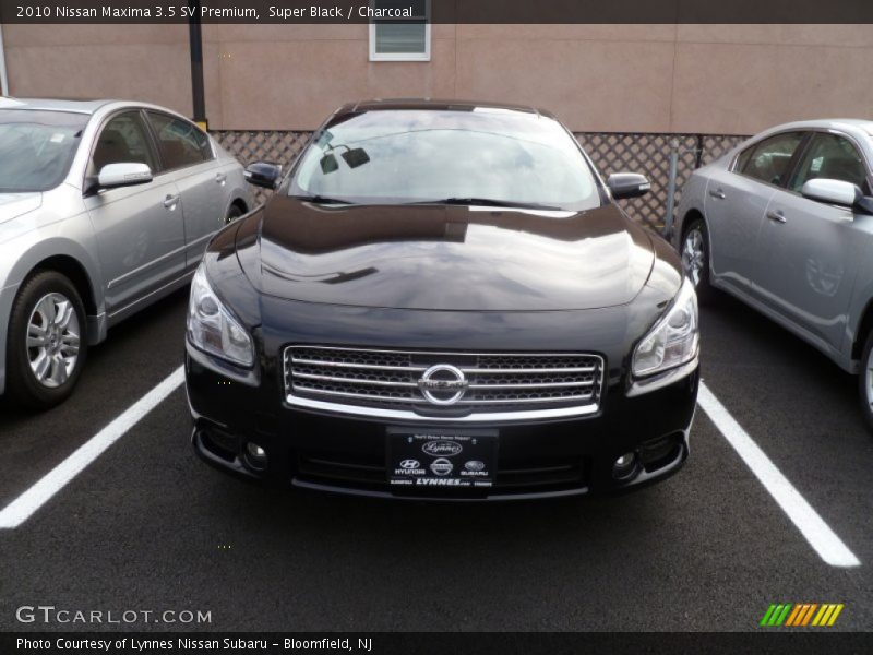Super Black / Charcoal 2010 Nissan Maxima 3.5 SV Premium