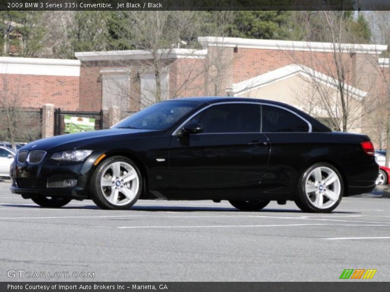  2009 3 Series 335i Convertible Jet Black