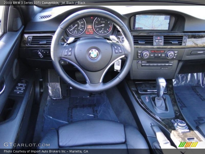 Dashboard of 2009 3 Series 335i Convertible