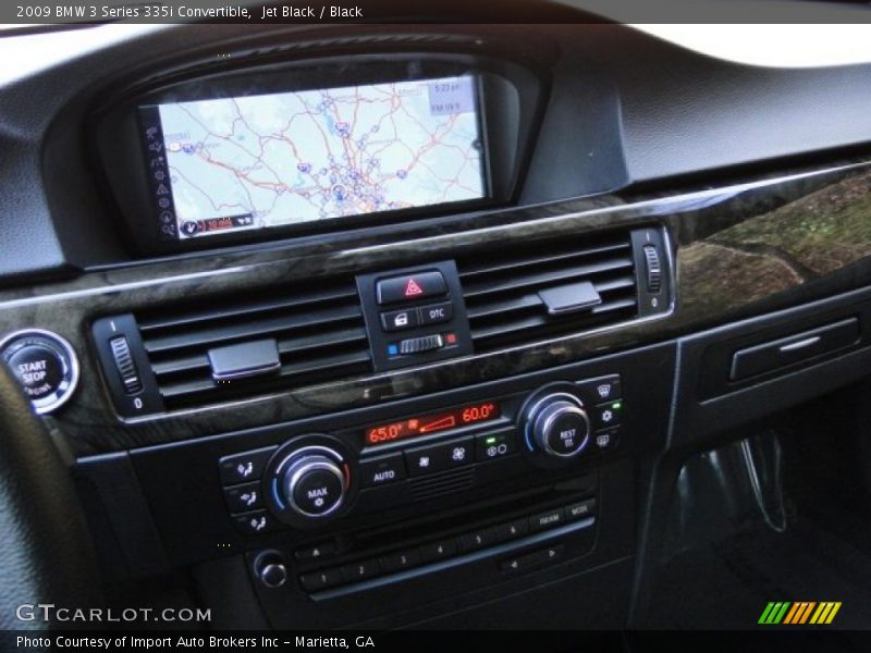 Controls of 2009 3 Series 335i Convertible