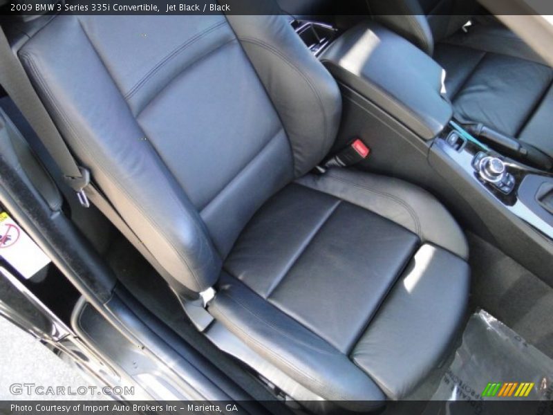 Jet Black / Black 2009 BMW 3 Series 335i Convertible