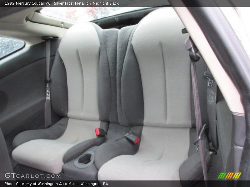 Silver Frost Metallic / Midnight Black 1999 Mercury Cougar V6