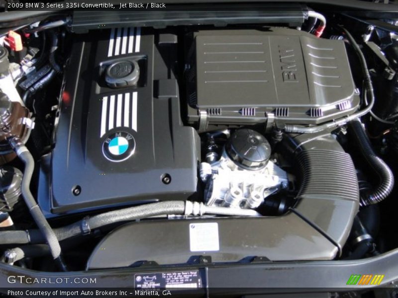  2009 3 Series 335i Convertible Engine - 3.0 Liter Twin-Turbocharged DOHC 24-Valve VVT Inline 6 Cylinder