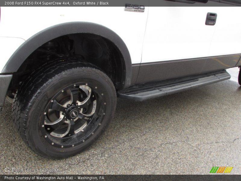 Oxford White / Black 2008 Ford F150 FX4 SuperCrew 4x4