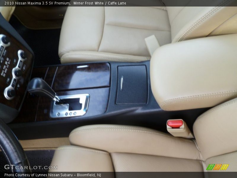 Winter Frost White / Caffe Latte 2010 Nissan Maxima 3.5 SV Premium