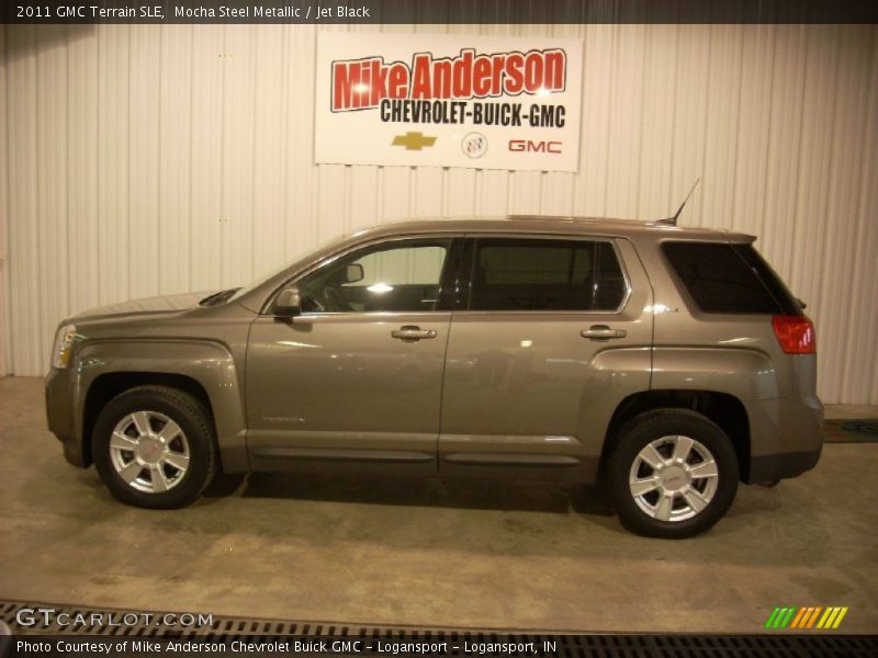 Mocha Steel Metallic / Jet Black 2011 GMC Terrain SLE