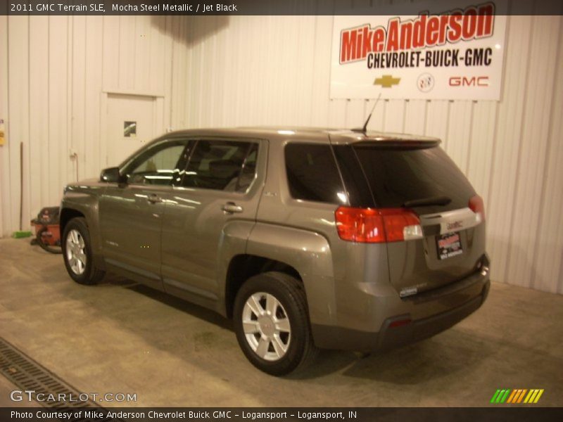 Mocha Steel Metallic / Jet Black 2011 GMC Terrain SLE