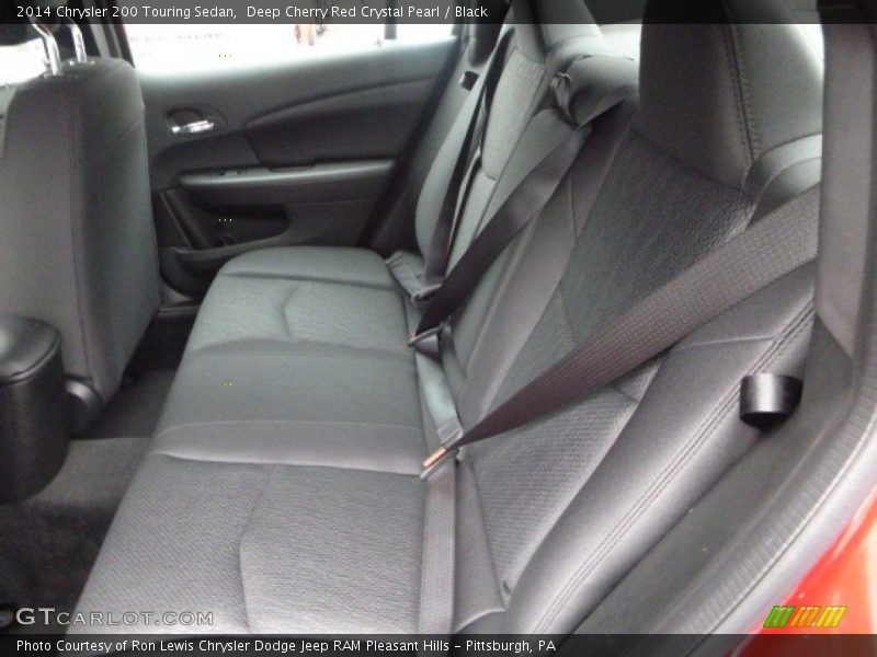 Deep Cherry Red Crystal Pearl / Black 2014 Chrysler 200 Touring Sedan