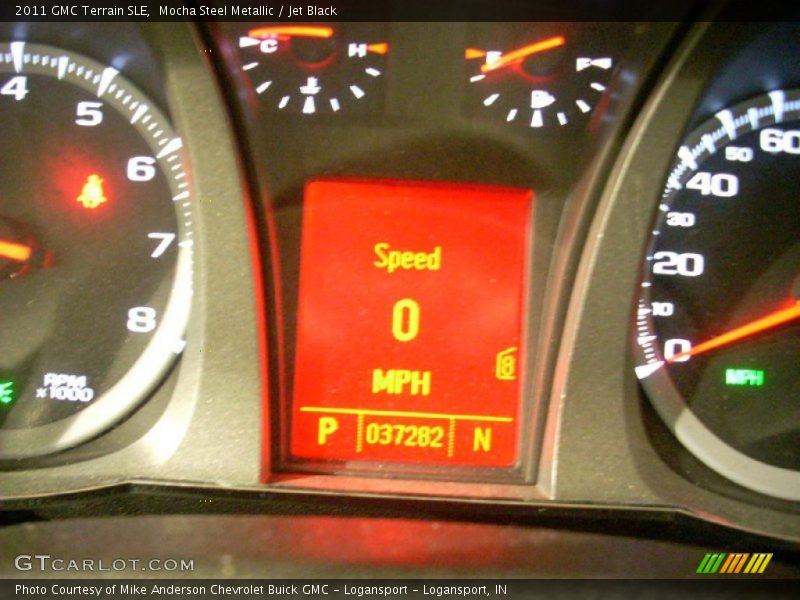 Mocha Steel Metallic / Jet Black 2011 GMC Terrain SLE