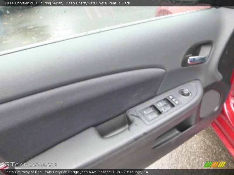 Deep Cherry Red Crystal Pearl / Black 2014 Chrysler 200 Touring Sedan