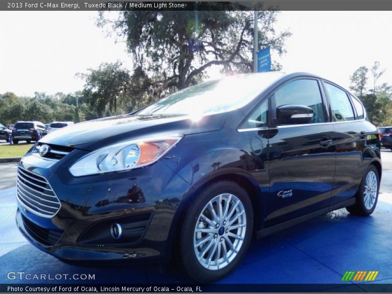Tuxedo Black / Medium Light Stone 2013 Ford C-Max Energi