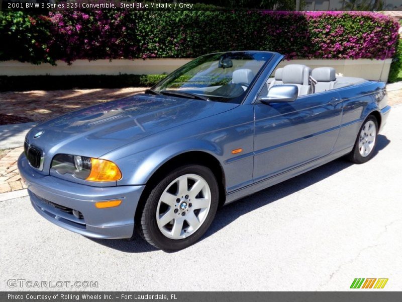 Front 3/4 View of 2001 3 Series 325i Convertible