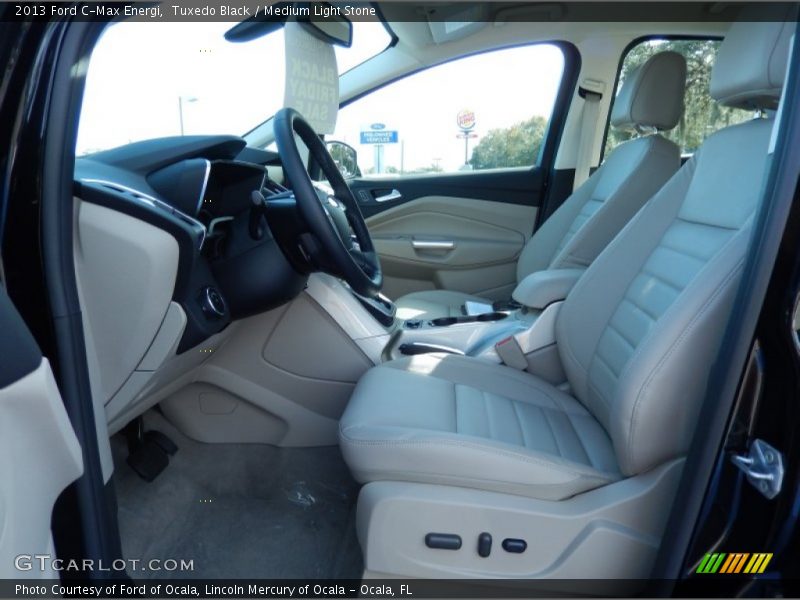 Tuxedo Black / Medium Light Stone 2013 Ford C-Max Energi