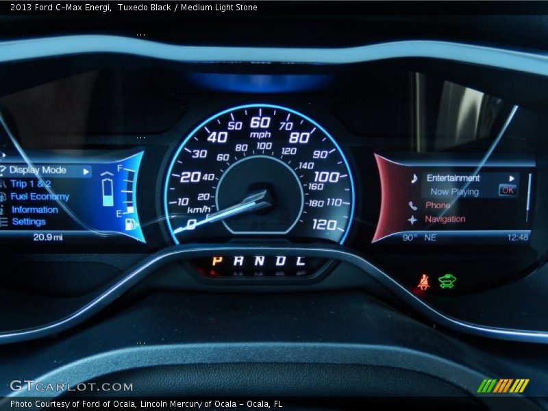 Tuxedo Black / Medium Light Stone 2013 Ford C-Max Energi