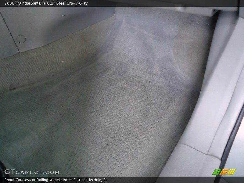 Steel Gray / Gray 2008 Hyundai Santa Fe GLS